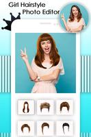 Girl Hair Style Photo Editor poster