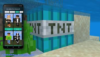 tnt addon for minecraft تصوير الشاشة 2