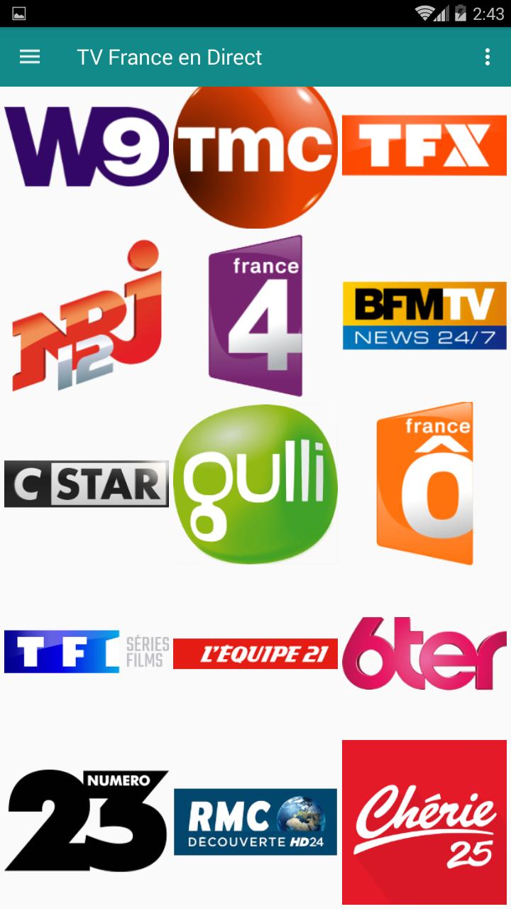 TNT en Direct - Regarder French Channels LIVE pour Android - Téléchargez  l'APK