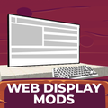 Web Display Mod for Minecraft