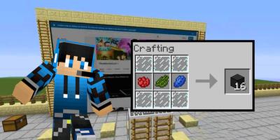 Web Display Mod for Minecraft Affiche