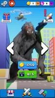 Idle Kaiju 3D: City Defense الملصق