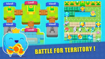 Poster Island Defense - Idle game