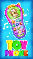 Baby telefoon - Educatieve spellen voor kinderen-poster