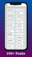 Fonts Keyboard - Stylish Fonts تصوير الشاشة 1