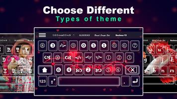 برنامه‌نما Fonts Keyboard - Stylish Fonts عکس از صفحه