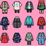 Outfit ideas Toca Boca-icoon