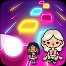 Toca Boca Christmas piano tile APK
