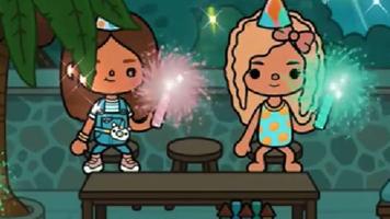 Hints : Toca Birthday World تصوير الشاشة 1