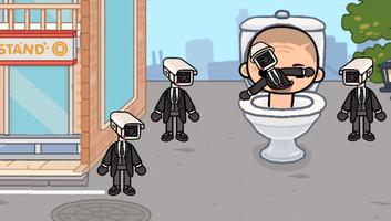 Toca Boca Skibidi Wallpapers скриншот 2