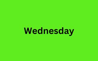 Wednesday постер