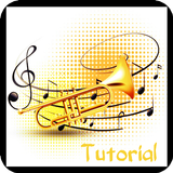 Learn to play trumpet tutorial icône
