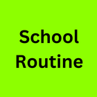 School Routine ícone