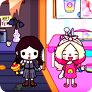 Toca Wednesday Addams Boca HD APK
