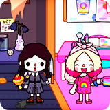 Toca Wednesday Addams Boca HD أيقونة