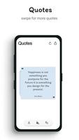 Minimalist Quotes App - just s-poster