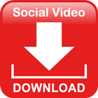 Social Video Downloader ไอคอน