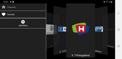 Norway TV syot layar 1