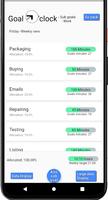 Goal O'clock - Easily track wh screenshot 1