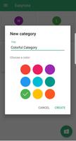 Easynote - Notes with ToDo, Colourful folders screenshot 1