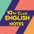 10th Class English Notes