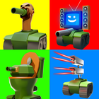 Tank Games: Merge Warzone Army иконка