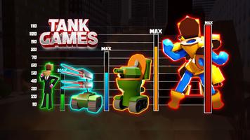 Tank Games: Merge Warzone Army capture d'écran 3