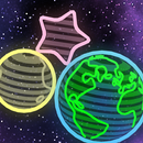 DROP PLANETS - Merge Puzzle APK