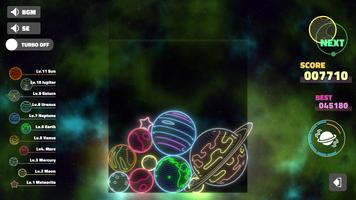 DROP PLANETS - Merge Puzzle Screenshot 2