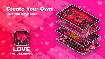 Love Photo Keyboard Theme 2023 Cartaz