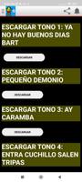 Tonos de bart captura de pantalla 2