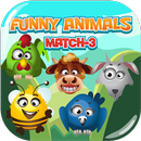 Funny Animals Match 3-APK