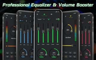 Equalizer- Bass Booster&Volume پوسٹر