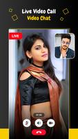 Girls Video Chat Call – Live Video Call Chat постер