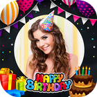 Birthday Photo Frame icône