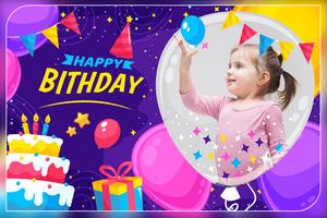 Birthday Photo Frame capture d'écran 3