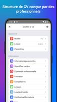 CV Maker capture d'écran 3