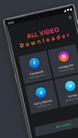 All video downloader 2020 : best video downloader الملصق