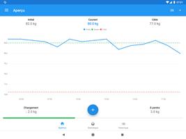 Calcul d'IMC capture d'écran 3