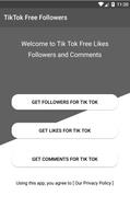 Followers For TikTok - Get Fans, Follow and Likes โปสเตอร์