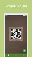 Green QR poster