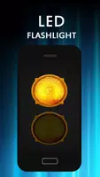 برنامه‌نما LED چراغ قوه عکس از صفحه