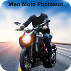 Men Moto Photo Suit أيقونة