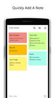 Color Note : Color Note Pad Ekran Görüntüsü 1