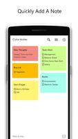 Color Note : Color Note Pad screenshot 1