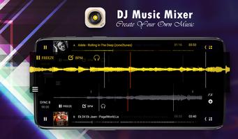 DJ Music Mixer, 3D DJ music ポスター