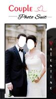 Valentine Couple Photo Suit : Photo Editor plakat