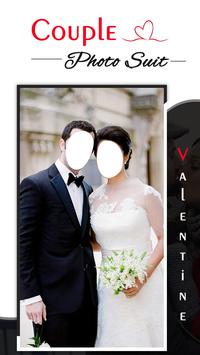 Valentine Couple Photo Suit : Photo Editor poster