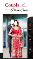 Valentine Couple Photo Suit : Photo Editor capture d'écran 1
