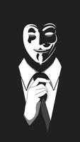 Hình nền hacker ẩn danh ảnh chụp màn hình 1